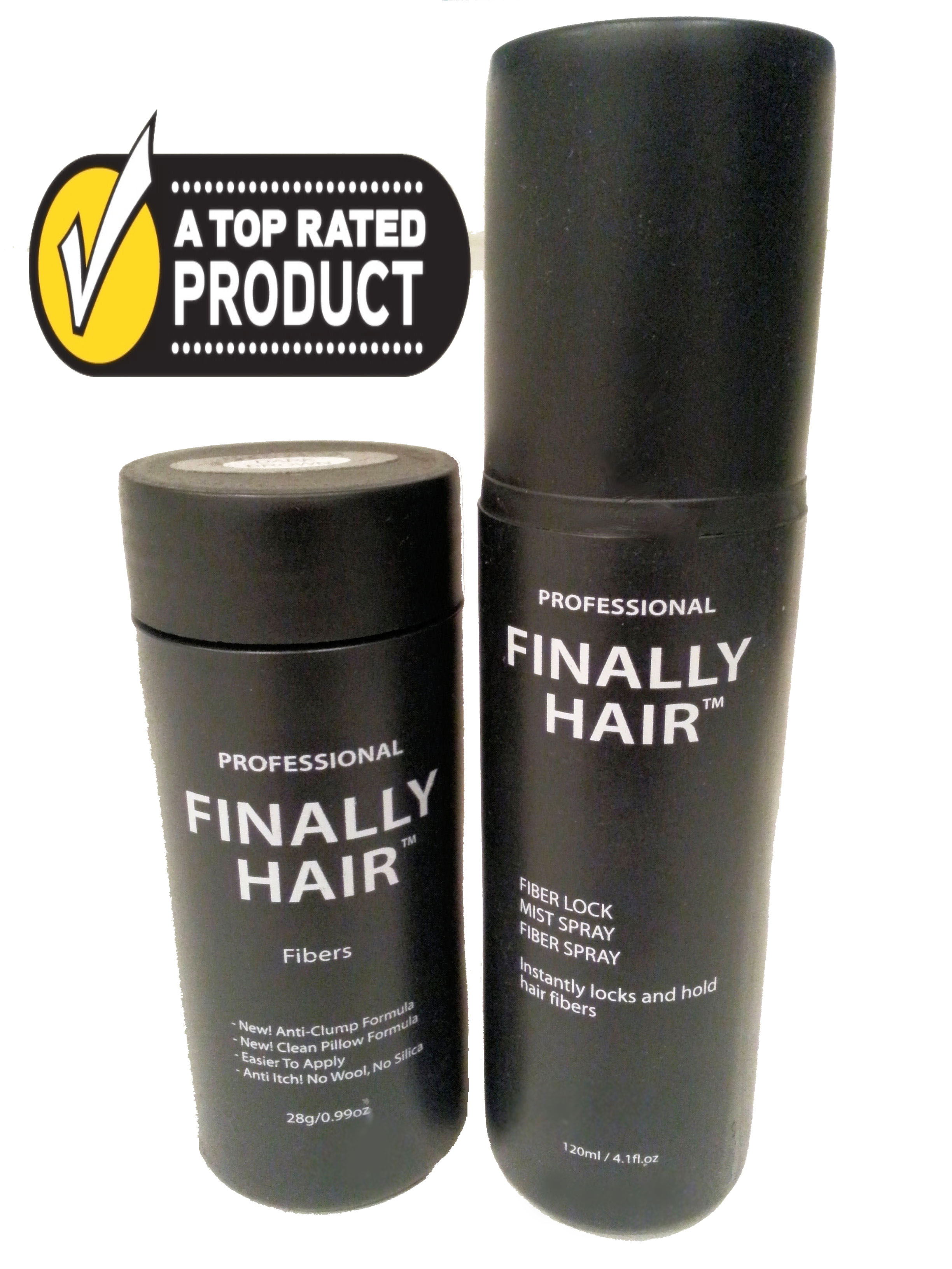 Hair Loss Concealer Kit - 28g Hair Fibers & Fiber Lock Spray